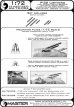 画像4: MASTER[AM-72-094]P-38 Lightning - early armament (.50 cal Brownings with drilled cooling jackets & early and late 20mm cannon tips) (4)