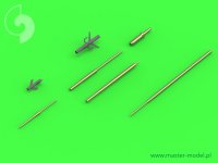 MASTER[AM-72-105]Su-15 (Flagon) - Pitot Tubes (optional parts for all versions)