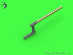 画像3: MASTER[AM-72-124]Curtiss P-40 E - N - details set - Browning .50 blast tubes, gunsight and Pitot Tube