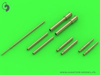 MASTER[AM-72-132]Fw 190 A2 - A5 armament set (MG 17, MG FF, MG 151 barrel tips) & Pitot Tube (for Eduard kit)