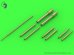 画像1: MASTER[AM-72-132]Fw 190 A2 - A5 armament set (MG 17, MG FF, MG 151 barrel tips) & Pitot Tube (for Eduard kit) (1)