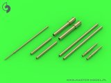 MASTER[AM-72-133]Fw 190 A6 armament set (MG 17, MG 151 barrel tips) & Pitot Tube (for Eduard kit)