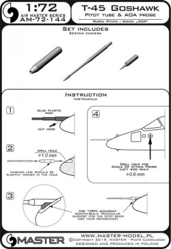 画像4: MASTER[AM-72-144]T-45 Goshawk - Pitot Tube & Angle Of Attack probe