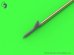 画像2: MASTER[AM-72-146]US WWII Pitot Tube - "Shark-fin" type probe (1 pc) - used on P-36, P-39, P-40, P-47, A-36, B-239, T-6, B-25 and many more (2)