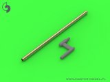 MASTER[AM-72-147]US WWII Pitot Tube - "L shape" type probe (1 pc) - use on export versions of US aircrafts (e.g. P-35, P-36, P-40, T-6, B-339)