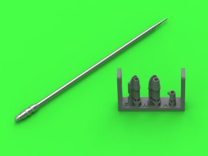 画像1: MASTER[AM-72-164]1/72 現用 アメリカ A-4スカイホーク攻撃機 空中給油ブーム ストレートタイプ(A-4E/F・TA-4F/J用) (1)