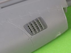 画像6: MASTER[AM-72-173]1/72 WWII アメリカ P-51ムスタング キャブレターエアフィルターカバー RAFルーバータイプ バージョンB(アルマホビー用)