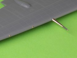 画像2: MASTER[AM-72-177]1/72 WWII イギリス スピットファイアMk.IIb/Vb イスパノ20mm機関砲 フェアリング付/ブローニング.303機銃口セット(エデュアルド/IBG用)