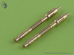 画像2: MASTER[AM-32-003]1/32 WWII ドイツ MG131 13mm航空機関銃 銃身(2本入)