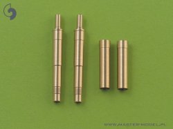 画像1: MASTER[AM-32-009]1/32 WWII ドイツ MK108 30mm機関砲 砲身/砲口(2本入)
