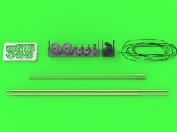 画像1: MASTER[GM-16-008]1/16 現用 ドイツ VHF 3088VMアンテナロッド 傾斜バージョン レオパルド2A7V他用(2本入/ダスヴェルクなど用)