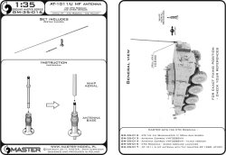 画像5: MASTER[GM-35-016]1/35 現用 ポーランド KTOロソマク歩兵戦闘車など用 AT-1011/U HFアンテナ(1本入)