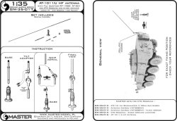 画像5: MASTER[GM-35-017]1/35 現用 ポーランド KTOロソマク歩兵戦闘車など用 AT-1011/U HFアンテナ RF-1980-AT-001傾斜アダプター付(1本入)