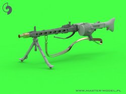 画像2: MASTER[GM-35-024]1/35 WWII ドイツ MG42機関銃(7.92mm) レジン/真鍮/エッチング製(1丁入)