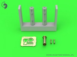 画像1: MASTER[GM-35-036]1/35 WWII ポーランド 7TP軽戦車 双砲塔型用 wz.30重機関銃 銃身(装甲タイプ)/警笛セット(IBG用)