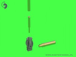 画像10: MASTER[GM-35-042]1/35 WWII ドイツ 起倒式2mロッドアンテナセット(初期のII号-IV号戦車用 1本入)