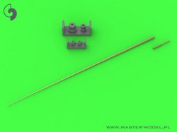 画像1: MASTER[GM-35-043]1/35 WWII ドイツ 2mロッドアンテナセット(Fu 5無線機用 1本入)