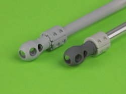 画像4: MASTER[GM-35-055]1/35 WWII イギリス M10 IICアキリーズ用 オードナンスQF 17ポンド(76.2mm)砲 砲身(タミヤ用)