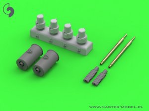 画像1: MASTER[GM-35-058]1/35 WWII ドイツ IV号対空戦車/V号対空戦車/38(t)対空戦車クーゲルブリッツ MK103 3cm機関砲砲身 装甲スリーブ付(ドラゴン/タコム/ボーダーモデル用) (1)