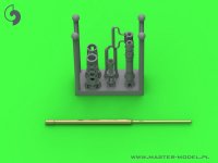 MASTER[GM-35-061]1/35 WWII/現用 アメリカ ブローニングM2HB .50口径(12.7mm)機関銃 銃身(第二次大戦-冷戦期用)