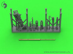 画像1: MASTER[GM-35-062]1/35 WWII/現用 アメリカ ブローニングM2HB .50口径(12.7mm)機関銃(第二次大戦-冷戦期用) (1)
