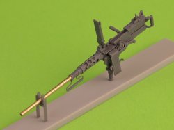 画像3: MASTER[GM-35-069]1/35 WWII アメリカ ブローニングM2HB .50口径(12.7mm)機関銃セット D69820揺架/D68375小型弾倉付(大戦初期戦車用)