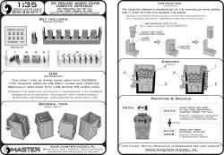 画像7: MASTER[GM-35-071]1/35 WWII アメリカ D68375小型50発入弾倉 大戦初期.50口径(12.7mm)機関銃用 開状態 (6個入)