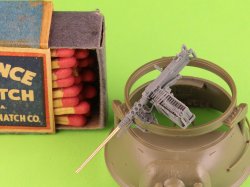 画像4: MASTER[GM-35-073]1/35 WWII アメリカ ブローニングM2HB .50口径(12.7mm)機関銃 w/M49リングマウント(D40721/D40733揺架/D40731固定弾薬箱またはD90078弾薬トレイ)