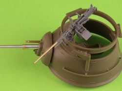 画像6: MASTER[GM-35-073]1/35 WWII アメリカ ブローニングM2HB .50口径(12.7mm)機関銃 w/M49リングマウント(D40721/D40733揺架/D40731固定弾薬箱またはD90078弾薬トレイ)