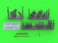 MASTER[GM-35-087]1/35 WWII/現用 アメリカ ブローニングM1919A4 .30口径(7.62mm)機関銃 M20対空機銃マウント/D7431揺架付