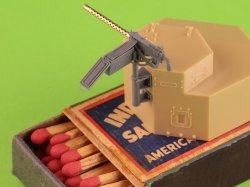 画像8: MASTER[GM-35-087]1/35 WWII/現用 アメリカ ブローニングM1919A4 .30口径(7.62mm)機関銃 M20対空機銃マウント/D7431揺架付
