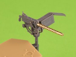 画像9: MASTER[GM-35-087]1/35 WWII/現用 アメリカ ブローニングM1919A4 .30口径(7.62mm)機関銃 M20対空機銃マウント/D7431揺架付