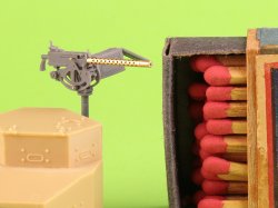 画像10: MASTER[GM-35-087]1/35 WWII/現用 アメリカ ブローニングM1919A4 .30口径(7.62mm)機関銃 M20対空機銃マウント/D7431揺架付