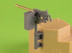 画像12: MASTER[GM-35-087]1/35 WWII/現用 アメリカ ブローニングM1919A4 .30口径(7.62mm)機関銃 M20対空機銃マウント/D7431揺架付