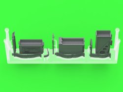 画像17: MASTER[GM-35-087]1/35 WWII/現用 アメリカ ブローニングM1919A4 .30口径(7.62mm)機関銃 M20対空機銃マウント/D7431揺架付