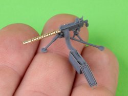 画像3: MASTER[GM-35-088]1/35 WWII/現用 アメリカ ブローニングM1919A4 .30口径(7.62mm)機関銃 M2三脚搭載(M1弾薬箱付)