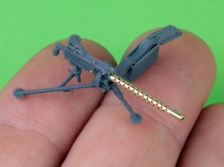 画像4: MASTER[GM-35-088]1/35 WWII/現用 アメリカ ブローニングM1919A4 .30口径(7.62mm)機関銃 M2三脚搭載(M1弾薬箱付)