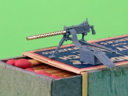 画像5: MASTER[GM-35-088]1/35 WWII/現用 アメリカ ブローニングM1919A4 .30口径(7.62mm)機関銃 M2三脚搭載(M1弾薬箱付)