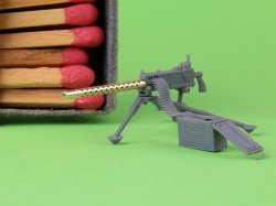 画像6: MASTER[GM-35-088]1/35 WWII/現用 アメリカ ブローニングM1919A4 .30口径(7.62mm)機関銃 M2三脚搭載(M1弾薬箱付)