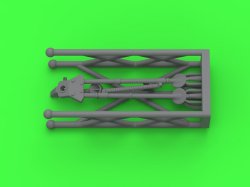 画像1: MASTER[GM-35-089]1/35 WWII/現用 アメリカ 折り畳んだM2三脚 ブローニングM1919A4 .30口径(7.62mm)機関銃用