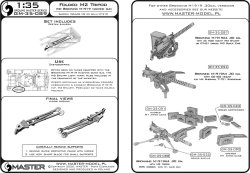 画像7: MASTER[GM-35-089]1/35 WWII/現用 アメリカ 折り畳んだM2三脚 ブローニングM1919A4 .30口径(7.62mm)機関銃用