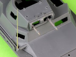 画像3: MASTER[GM-35-099]1/35 WWII ドイツ I号戦車 MG13K機銃銃身&アンテナセット(タミヤ/ドラゴン/ホビーボスなど用)