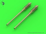 MASTER[GM-72-002]Browning M2 (Heavy Barrel) .50 caliber (12.7mm) - gun barrels (2pcs)