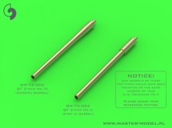 画像2: MASTER[GM-72-003]British QF 2-pdr (40mm) - version Mk.IX (smooth barrel) + Besa MG tips - for Crusader Mk.I/II, early Valentine, Matilda II, and other AFV