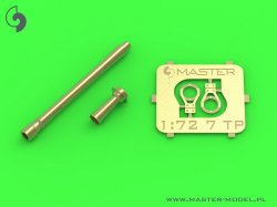 画像1: MASTER[GM-72-008]Polish light tank 7TP - 37mm Bofors wz.36 gun barrel and signal horn
