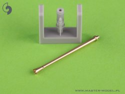 画像3: MASTER[GM-72-011]Bofors 40mm Anti-Aircraft gun barrel - for Crusader Mk. III AA from IBG and other Bofors 40mm kits (e.g. Zvezda, FTF, CMK)