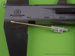 画像4: MASTER[GM-72-011]Bofors 40mm Anti-Aircraft gun barrel - for Crusader Mk. III AA from IBG and other Bofors 40mm kits (e.g. Zvezda, FTF, CMK)