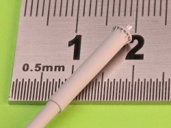 画像3: MASTER[GM-72-028]1/72 WWII イタリア 90mm L/53(カノーネ・ダ90/53)砲身 カバースリーブ付 セモベンテM41M後期型用