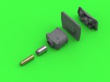 MASTER[GM-72-035]1/72 WWII ドイツ 7.5cm StuK 37 L/24砲身 マントレット付 III号突撃砲A/B/C/D/E型用