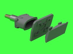 画像13: MASTER[GM-72-035]1/72 WWII ドイツ 7.5cm StuK 37 L/24砲身 マントレット付 III号突撃砲A/B/C/D/E型用